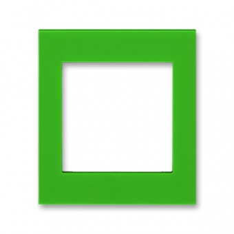 ND3901H-B350 67  Díl výměnný – kryt pro rámeček vícenásobný, střední, zelená
